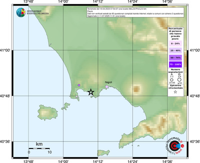 Mappa comuni con almeno 3 questionari