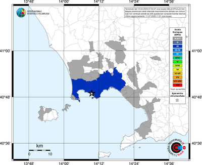 Mappa EMS - territori comunali