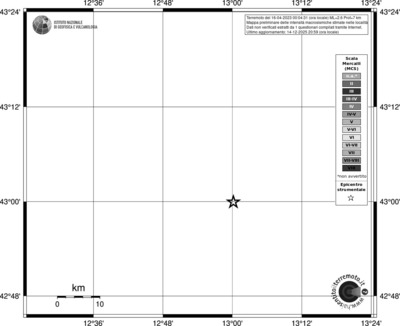Mappa MCS - territori località