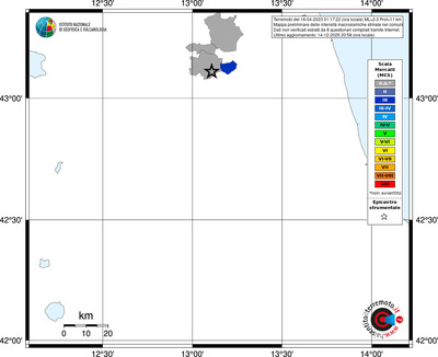 Mappa MCS - territori comuni
