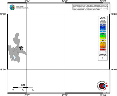 Mappa MCS - territori comuni