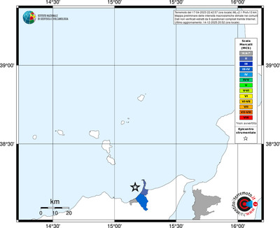Mappa MCS - territori comuni