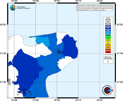 Mappa MCS - territori comuni