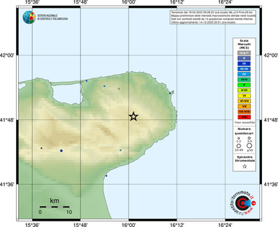 Mappa MCS - località