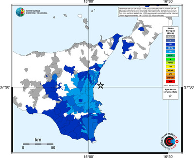 Mappa EMS - territori comuni