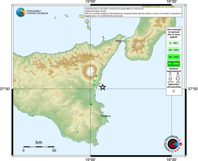 Mappa comuni con almeno 3 questionari