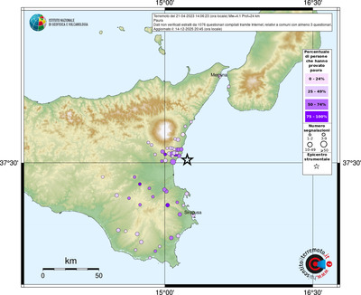 Mappa comuni con almeno 3 questionari