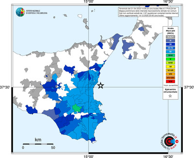 Mappa MCS - territori comuni