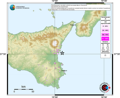Mappa comuni con almeno 3 questionari