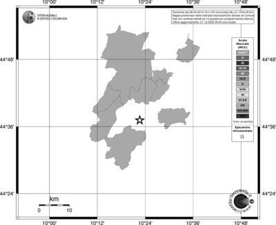Mappa MCS - territori comuni