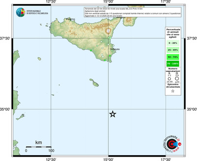 Mappa comuni con almeno 3 questionari