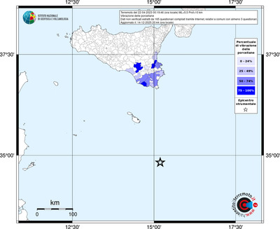 Mappa territorio comunale con almeno 3 questionari