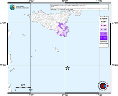 Mappa territorio comunale con almeno 3 questionari