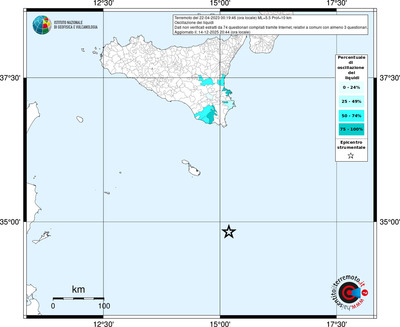 Mappa territorio comunale con almeno 3 questionari
