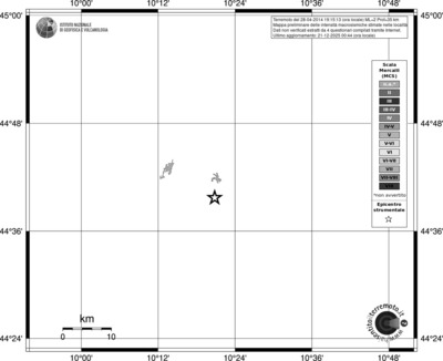 Mappa MCS - territori località