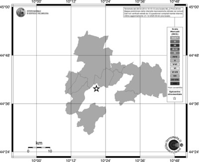 Mappa MCS - territori comuni
