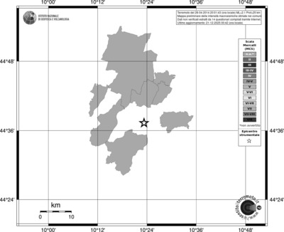 Mappa MCS - territori comuni