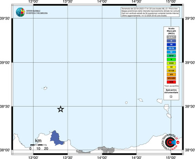 Mappa MCS - territori comuni