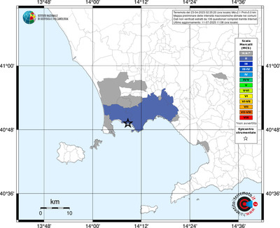 Mappa MCS - territori comunali