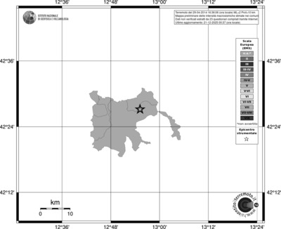 Mappa EMS - territori comuni