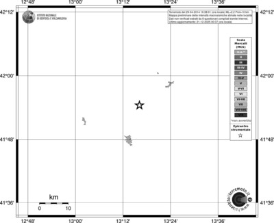 Mappa MCS - territori località