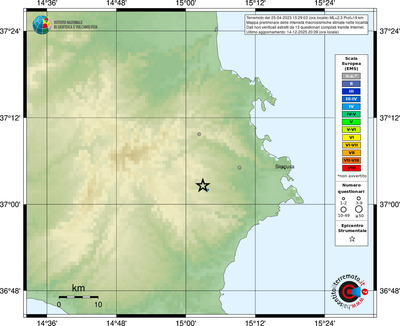 Mappa EMS - località