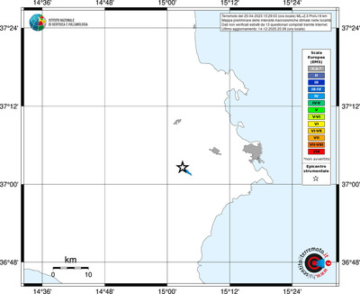 Mappa EMS - territori località