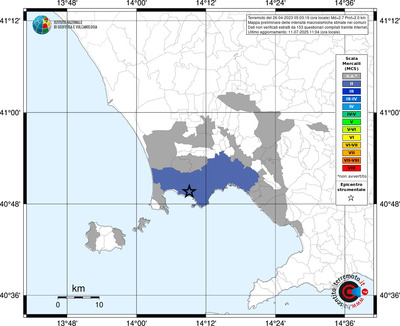 Mappa MCS - territori comunali
