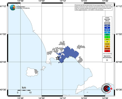 Mappa MCS - territori delle località