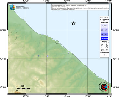 Mappa comuni con almeno 3 questionari