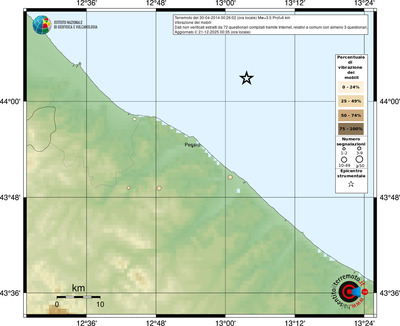 Mappa comuni con almeno 3 questionari