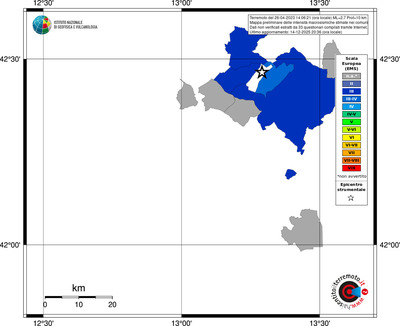 Mappa EMS - territori comuni