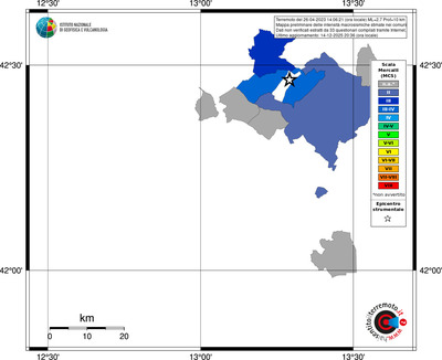 Mappa MCS - territori comuni