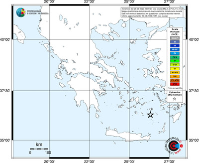 Mappa MCS - territori delle località