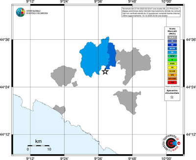 Mappa MCS - territori comuni