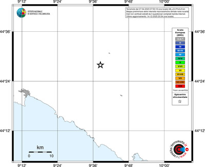 Mappa EMS - territori località