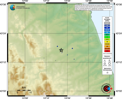 Mappa EMS - località
