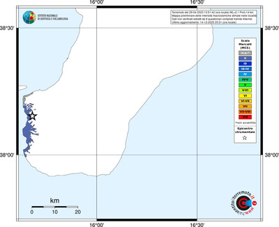 Mappa MCS - territori località