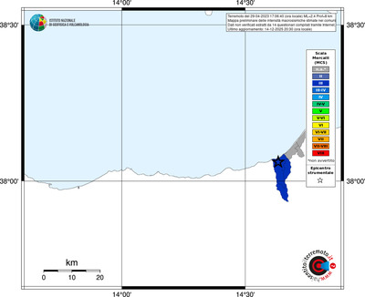 Mappa MCS - territori comuni