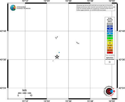 Mappa MCS - territori località