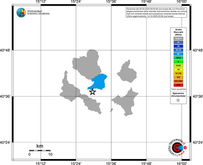 Mappa MCS - territori comuni
