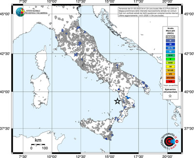 Mappa MCS - territori comuni