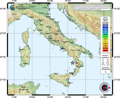 Mappa MCS - località