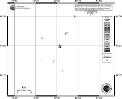 Mappa MCS - territori località