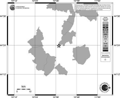 Mappa MCS - territori comuni
