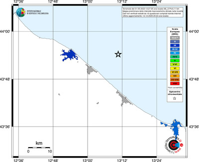 Mappa EMS - territori località