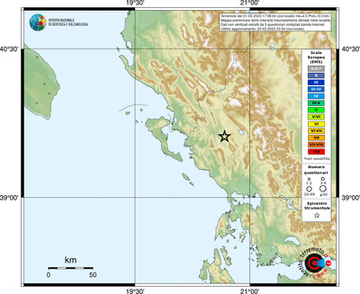 Mappa EMS - località