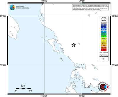 Mappa MCS - territori località