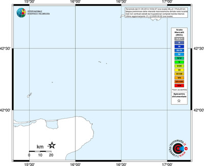 Mappa MCS - territori località