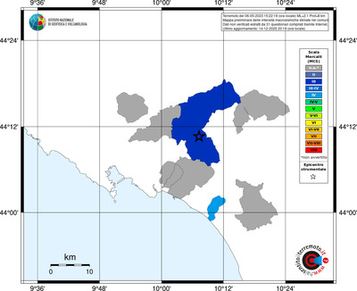 Mappa MCS - territori comuni